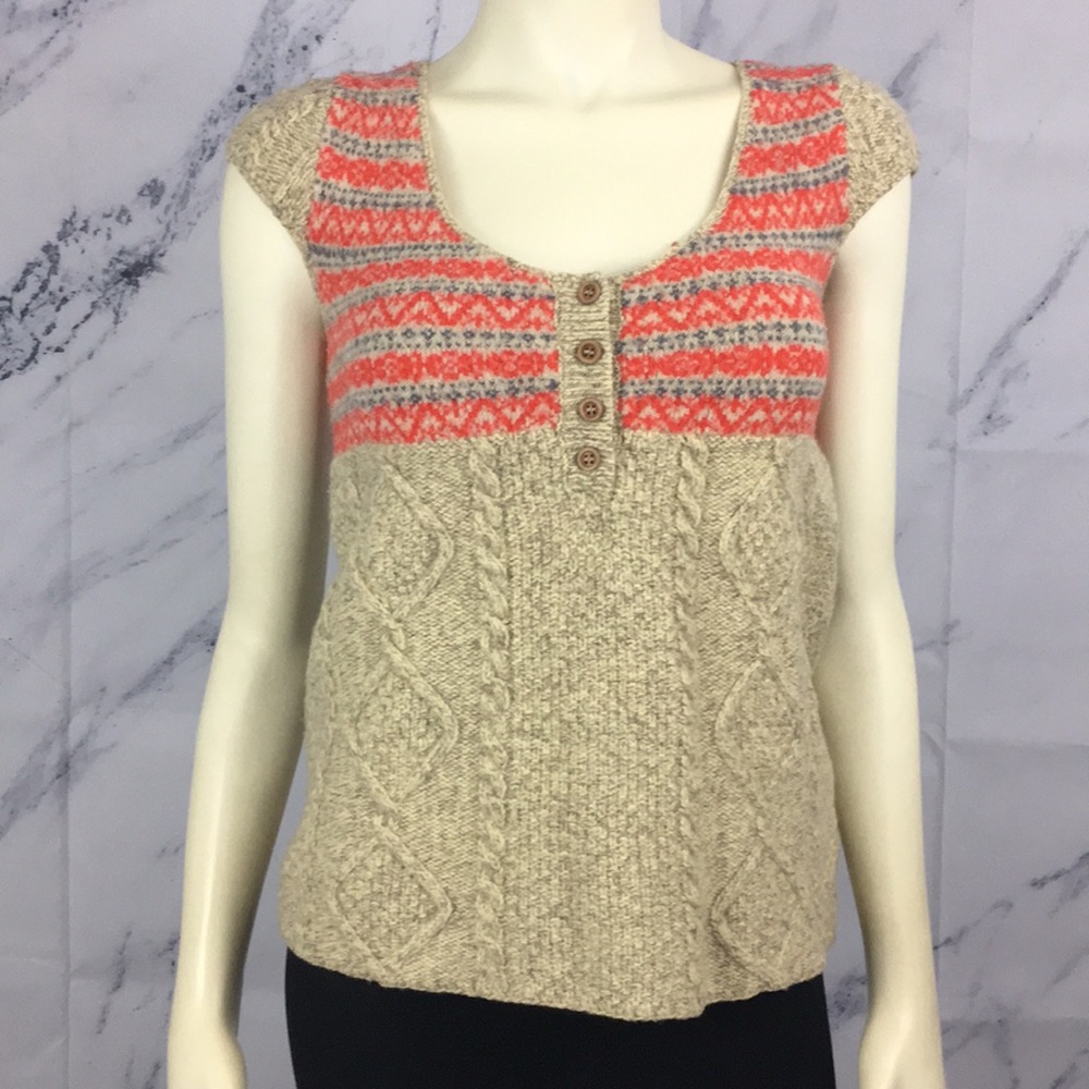 Free People Nordic Babydoll Sweater
